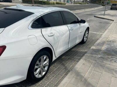 2019 Chevrolet Malibu 1.5L Turbocharged 4-cylinder Petrol Engine White Black Sedan