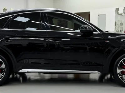 2022 Audi Q5 45 TFSI quattro Sport S tronic 4 Cylinders Petrol Engine Black Brown Coupe GCC