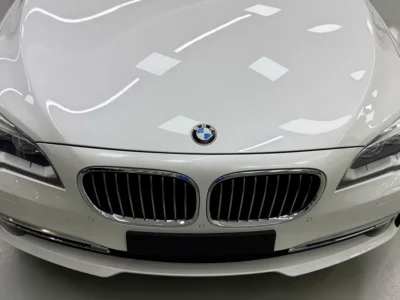2015 BMW 7-Series 750li Exclusive 8 Cylinders Petrol Engine White Red Sedan GCC Specs