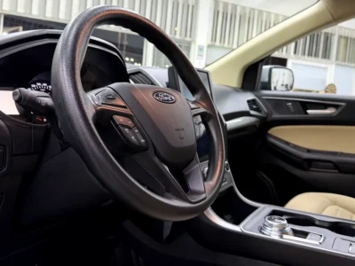 2022 Ford Edge SEL 4 Cylinders Petrol Engine Silver Beige SUV GCC Specs Perfect Condition