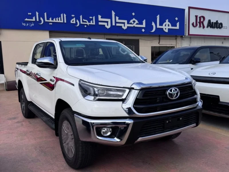 2026 Toyota Hilux GLX 2.7 Litres 4 Cylinders Petrol Engine White Red Pickup Truck GCC