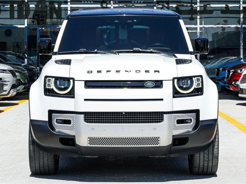 2023 Land Rover Defender 3.0L Turbocharged Inline-6 Petrol Engine White Tan SUV GCC