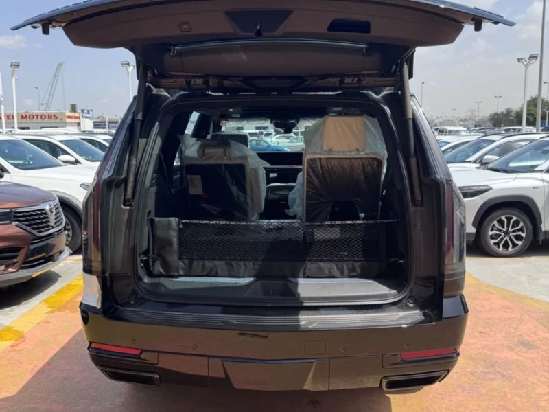 2026 Cadillac Escalade SPORT PLATINUM 6.2 L 8 Cylinders Petrol Engine Black White SUV GCC