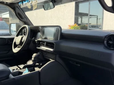 2024 TOYOTA LAND CRUISER PRADO 2.4L Turbocharged 4-Cylinder Engine White Grey SUV