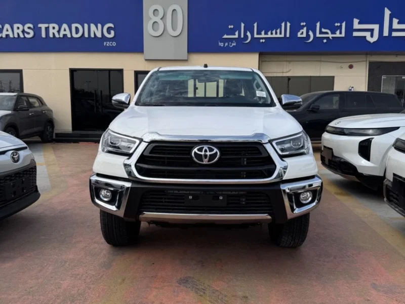 2026 Toyota Hilux GLX 2.7 Litres 4 Cylinders Petrol Engine White Red Pickup Truck GCC