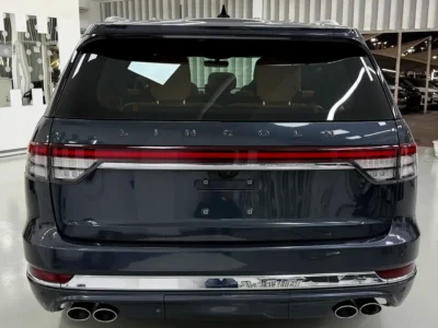 2022 Lincoln Aviator Presidential 6 Cylinders Petrol Engine Grey Brown SUV GCC Specs Top Range