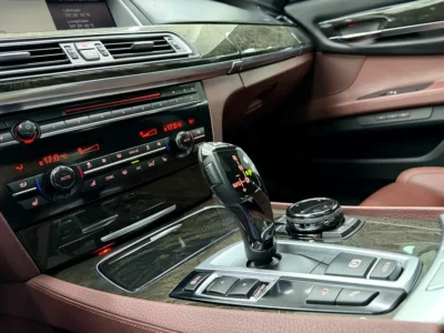 2015 BMW 7-Series 750li Exclusive 8 Cylinders Petrol Engine White Red Sedan GCC Specs