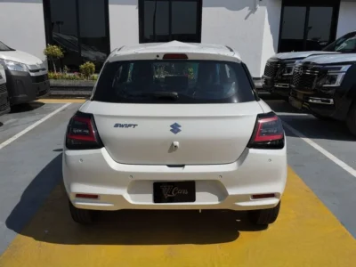 2026 Suzuki Swift GLX 1.2 L 3-cylinder Petrol Engine White Black Hatchback GCC Specs