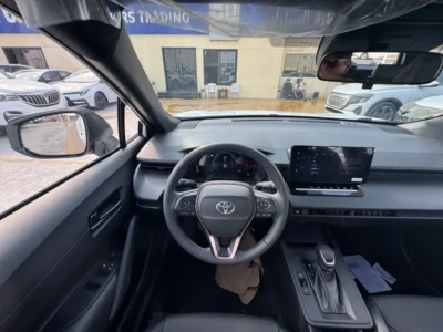 2026 Toyota Corolla Cross GLI 1.8 Litres 4 Cylinders Hybrid Engine White Black SUV