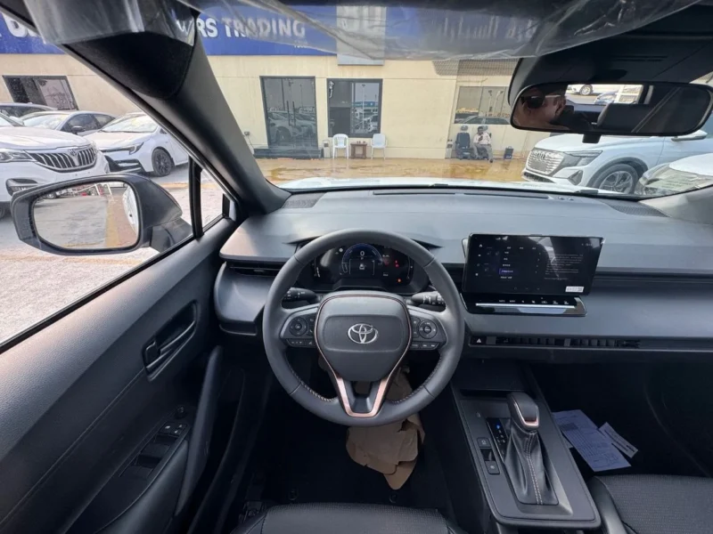 2026 Toyota Corolla Cross GLI 1.8 Litres 4 Cylinders Hybrid Engine White Black SUV