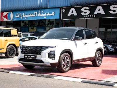 2023 Hyundai Grand Creta Premium 4 Cylinders Petrol Engine White SUV GCC Specs Automatic