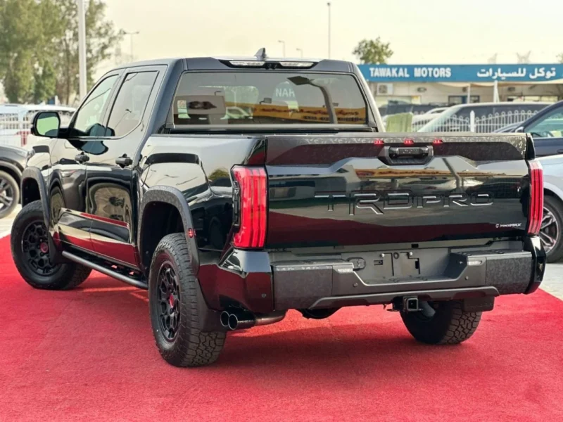 2026 Toyota Tundra TRD Pro 3.4 Litres 6 Cylinders Hybrid Engine Black Red Pickup Truck