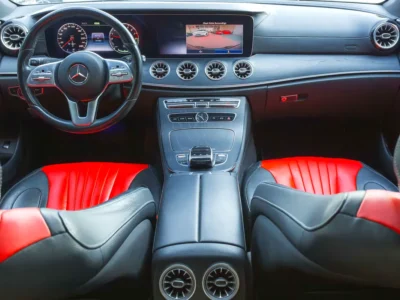 2020 Mercedes-Benz CLS-Class CLS 450 4Matic 6 Cylinders Petrol Engine Black Red Sedan