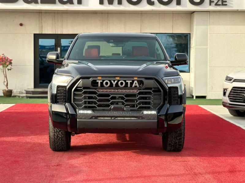 2026 Toyota Tundra TRD Pro 3.4 Litres 6 Cylinders Hybrid Engine Black Red Pickup Truck
