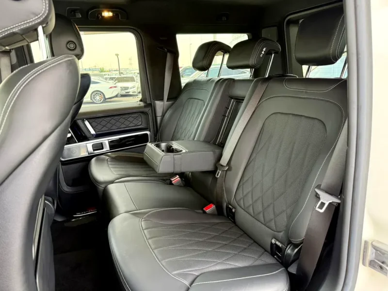 2019 Mercedes-Benz G-Class G 63 AMG V8 Biturbo Petrol Engine White Black SUV