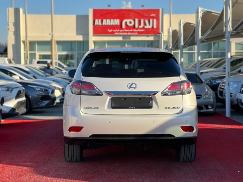 2013 Lexus RX 350 3.5-liter V6 Petrol Engine White Black Sedan GCC Specs Automatic