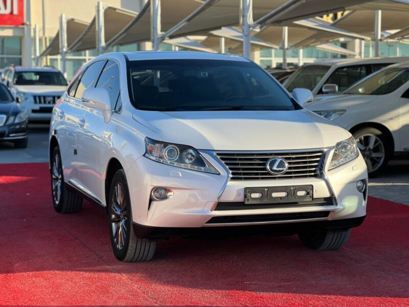 2013 Lexus RX 350 3.5-liter V6 Petrol Engine White Black Sedan GCC Specs Automatic