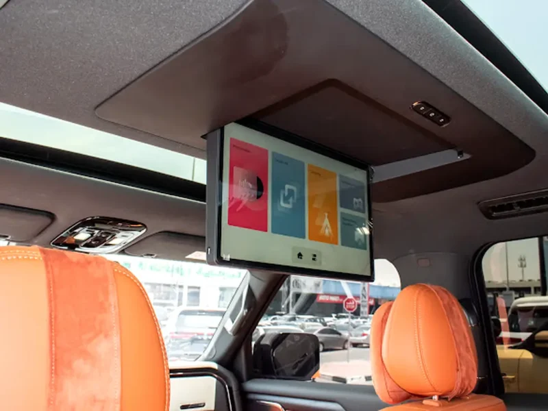 2024 Rox 01 VIP Electric Vehicle Black Orange SUV Chinese Specs Automatic