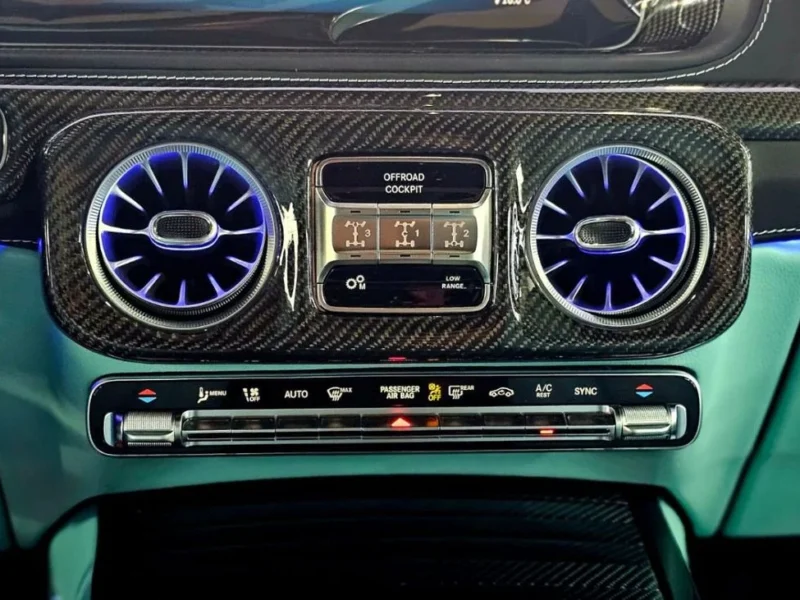 2025 Mercedes-Benz AMG G 63 Brabus G800 Widestar 4.0 BiTurbo V8 Engine Black Blue SUV