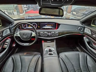 2014 Mercedes Benz S 400 Std 3.5 Litres 6 Cylinders Turbo Engine Black Sedan Korean Specs