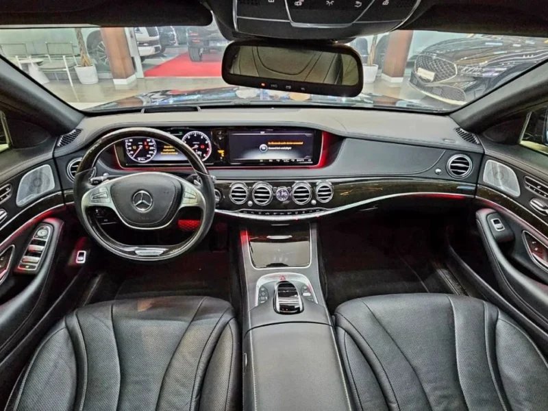 2014 Mercedes Benz S 400 Std 3.5 Litres 6 Cylinders Turbo Engine Black Sedan Korean Specs