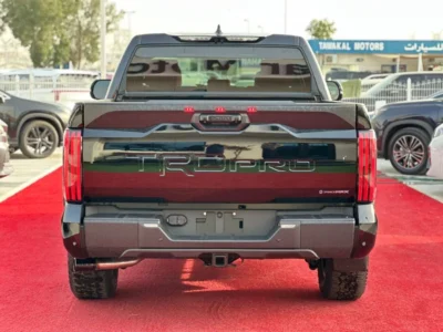 2026 Toyota Tundra TRD Pro 3.4 Litres 6 Cylinders Hybrid Engine Black Red Pickup Truck