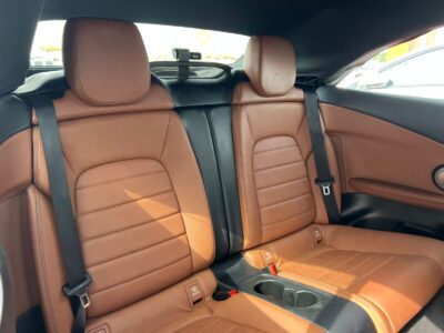 2017 Mercedes-Benz C200 2.0-liter turbocharged 4-cylinder Engine White Tan Convertible