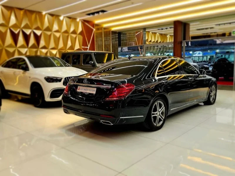 2014 Mercedes Benz S 400 Std 3.5 Litres 6 Cylinders Turbo Engine Black Sedan Korean Specs