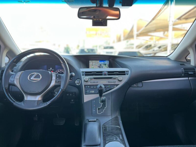 2013 Lexus RX 350 3.5-liter V6 Petrol Engine White Black Sedan GCC Specs Automatic