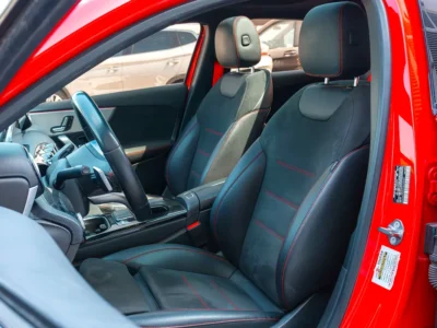 2020 Mercedes-Benz A-Class A 220 AMG 4MATIC 4 Cylinders Engine Red Black Hatchback