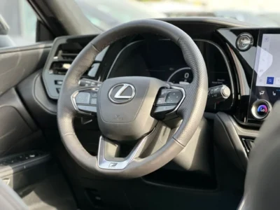 2026 Lexus TX500h F Sport 3 2.4 L Hybrid 4 Cylinders Engine Black Grey SUV Canadian Specs