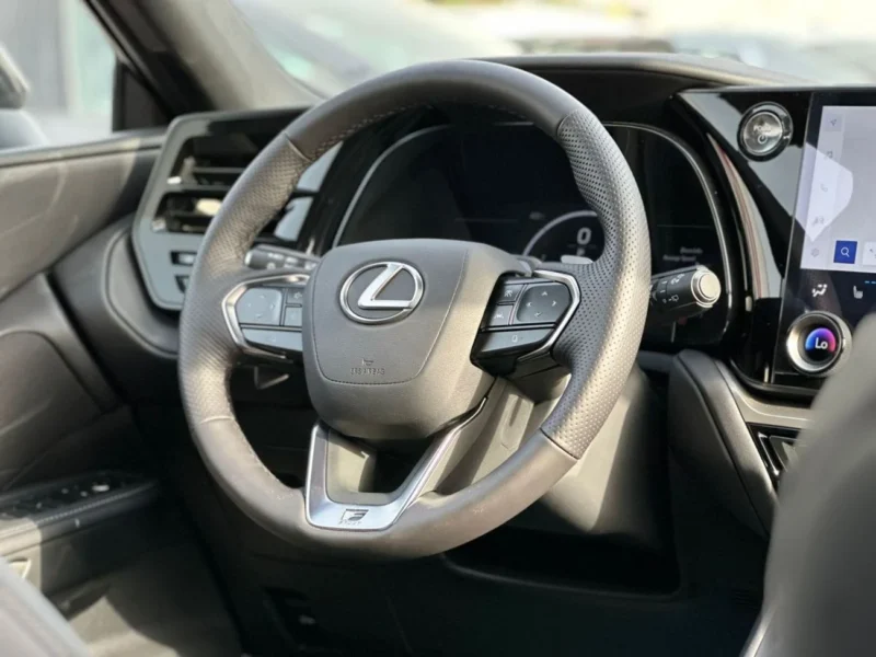 2026 Lexus TX500h F Sport 3 2.4 L Hybrid 4 Cylinders Engine Black Grey SUV Canadian Specs