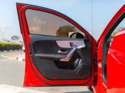 2020 Mercedes-Benz A-Class A 220 AMG 4MATIC 4 Cylinders Engine Red Black Hatchback