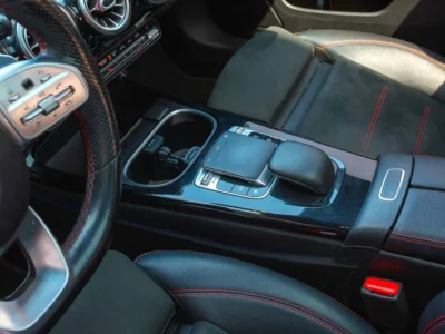 2020 Mercedes-Benz A-Class A 220 AMG 4MATIC 4 Cylinders Engine Red Black Hatchback
