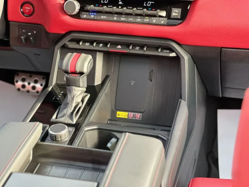 2026 Toyota Tundra TRD Pro 3.4 Litres 6 Cylinders Hybrid Engine Black Red Pickup Truck