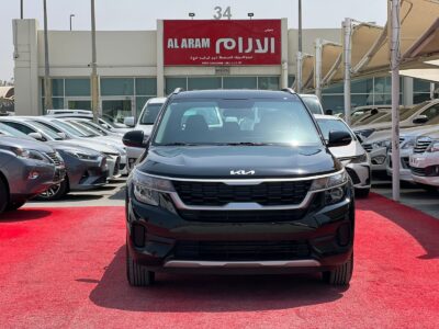 2023 Kia Seltos 1.6 Litres V4 Petrol Engine Black Grey GCC Specs Automatic