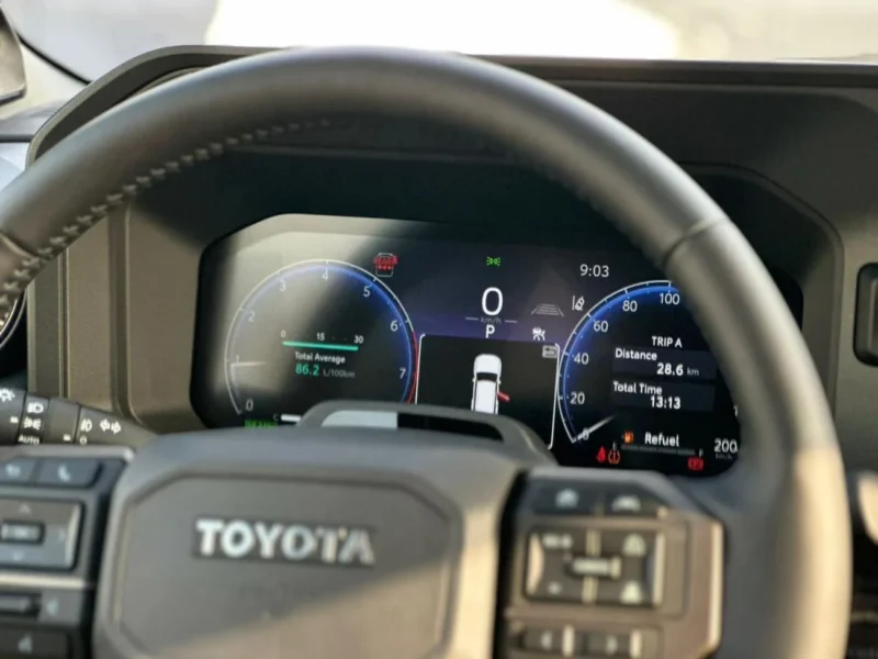 2025 Toyota Prado Adventure Dual Tone 2.4 litres Turbo 4 Cylinders Engine Black SUV GCC