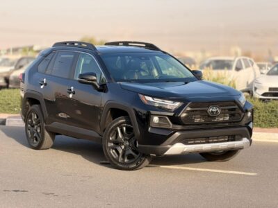 2024 TOYOTA RAV 4 Adventure 2.5 V4 Petrol Engine Black SUV American Specs 4x4 Drive