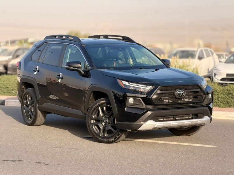 2024 TOYOTA RAV 4 Adventure 2.5 V4 Petrol Engine Black SUV American Specs 4x4 Drive