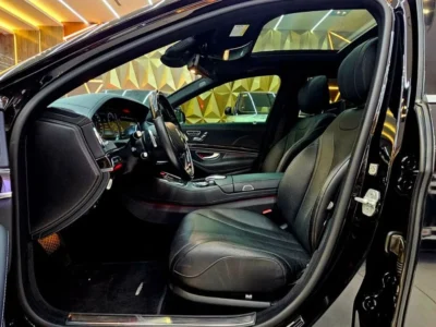 2014 Mercedes Benz S 400 Std 3.5 Litres 6 Cylinders Turbo Engine Black Sedan Korean Specs