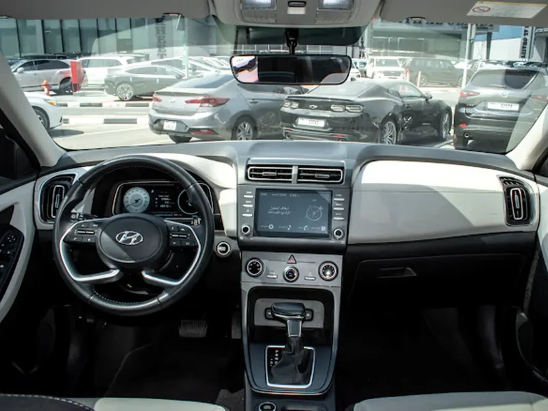 2023 Hyundai Grand Creta Premium 4 Cylinders Petrol Engine White SUV GCC Specs Automatic