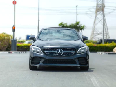 2019 Mercedes-Benz C-Class C 300 Cabriolet 4 Cylinders Petrol Engine Black Red Convertible
