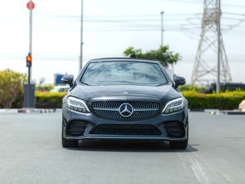2019 Mercedes-Benz C-Class C 300 Cabriolet 4 Cylinders Petrol Engine Black Red Convertible