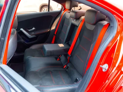 2020 Mercedes-Benz A-Class A 220 AMG 4MATIC 4 Cylinders Engine Red Black Hatchback