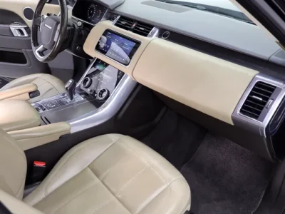 2019 Land Rover Range Rover Sport HSE 6 Cylinders Petrol Engine Black Beige SUV GCC Specs
