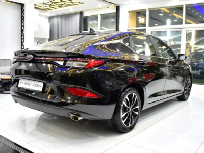 2024 JAC J7 Luxury 1.5L Turbocharged 4 Cylinders Petrol Engine Black Brown Sedan GCC Specs