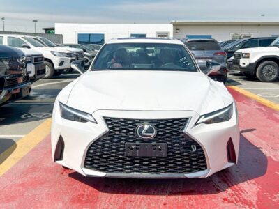 2025 LEXUS IS300 2.0 Litres 4 Cylinders Petrol Engine White Red Sedan GCC Specs