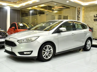 2018 Ford Focus Titanium 1.5-litre 4 Cylinders Petrol Engine Silver Beige Hatchback GCC Specs
