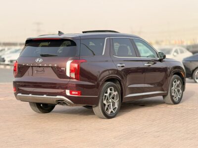 2022 HYUNDAI PALISADE Calligraphy 3.8 Liters V6 Petrol Engine VVT Purple Black SUV