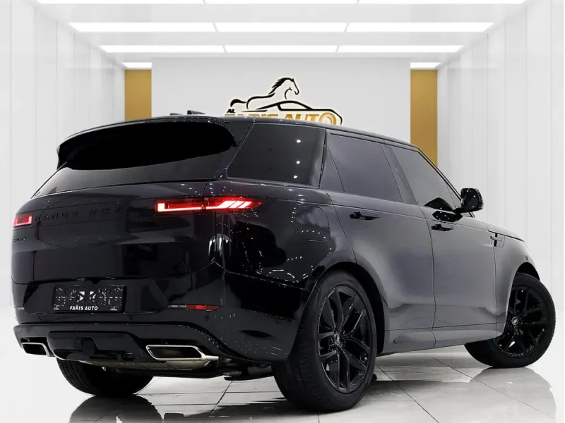 2024 Land Rover Range Rover Sport HSE Dynamic P400 6 Cylinders Engine Black White SUV